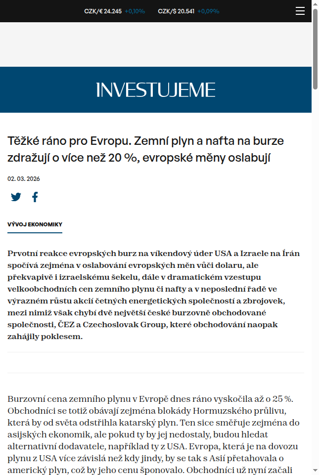 tezke-rano-pro-evropu-zemni-plyn-a-nafta-na-burze-zdrazuji-o-vice-nez-20-evropske-meny-oslabuji