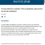 trump-tlaci-iran-k-jednani-trhy-si-oddychly-ekonomika-uz-ale-sok-vstrebava