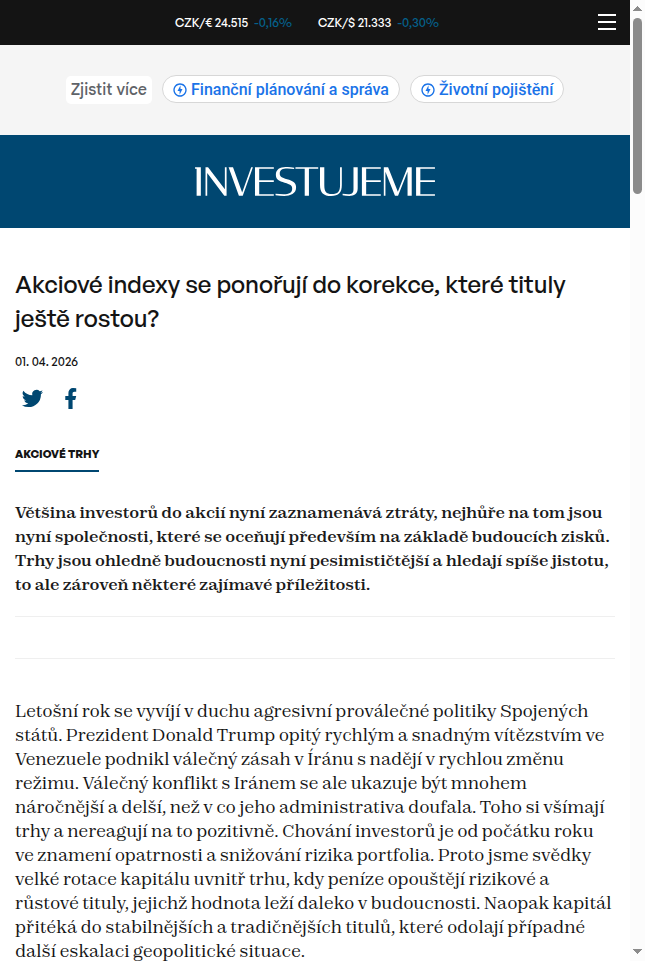 akciove-indexy-se-ponoruji-do-korekce-ktere-tituly-jeste-rostou