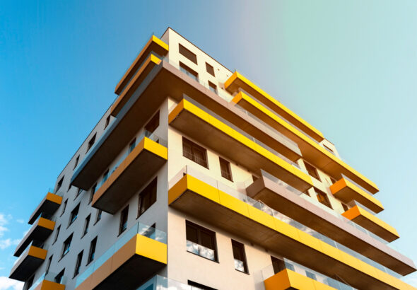 Brno,,Czech,Republic,-,September,,20.,2020:,Modern,Apartment,Building