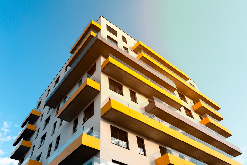 Brno,,Czech,Republic,-,September,,20.,2020:,Modern,Apartment,Building