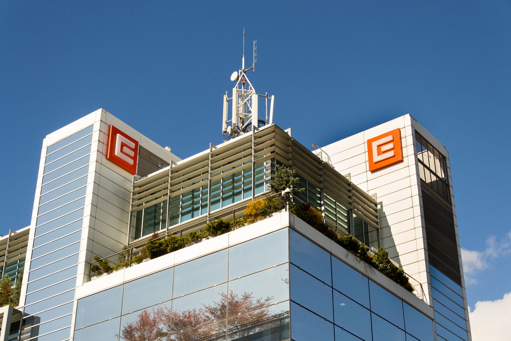 Prague,,Czech,Republic,-,October,14:,Cez,Group,Company,Logo