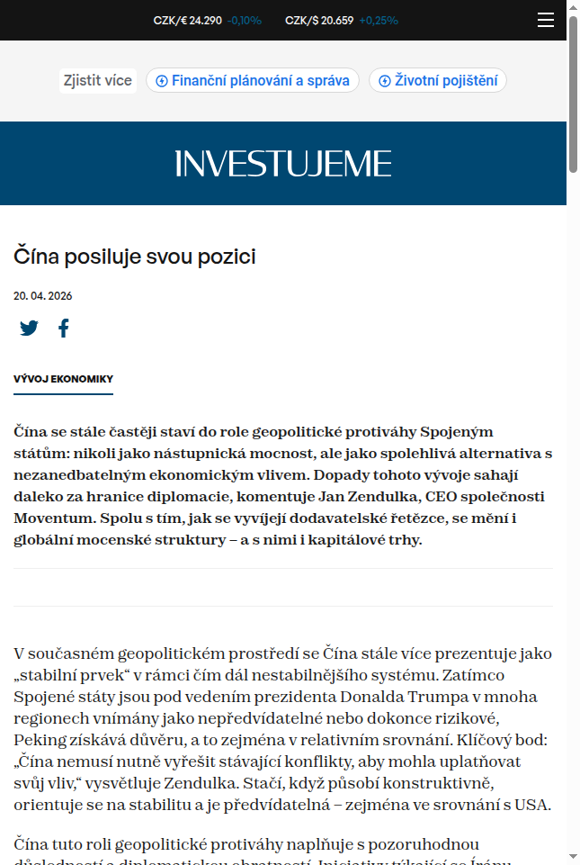 cina-posiluje-svou-pozici