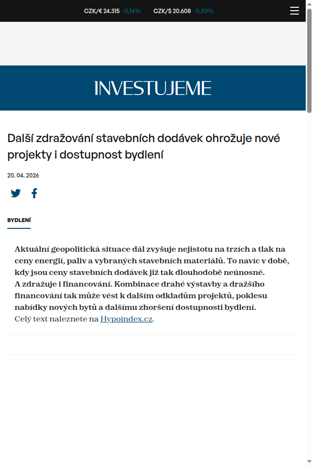 dalsi-zdrazovani-stavebnich-dodavek-ohrozuje-nove-projekty-i-dostupnost-bydleni