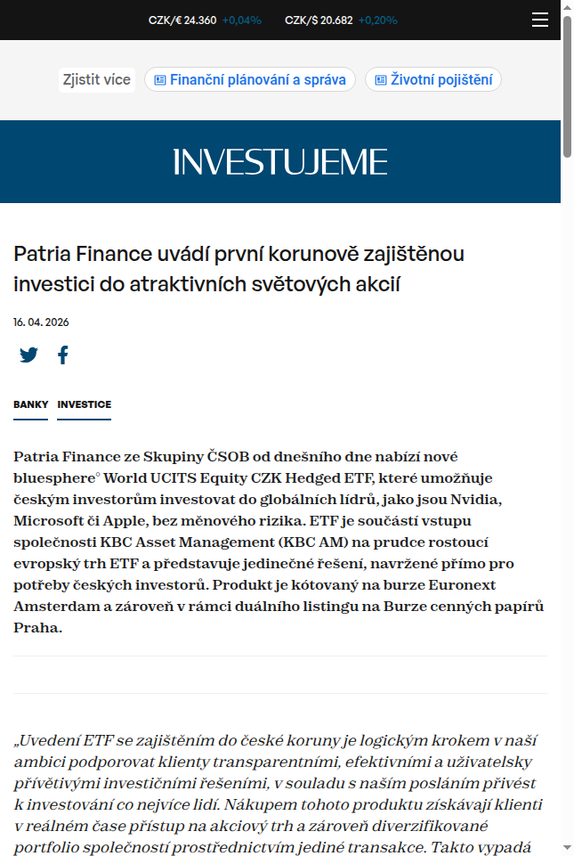 patria-finance-uvadi-prvni-korunove-zajistenou-investici-do-atraktivnich-svetovych-akcii