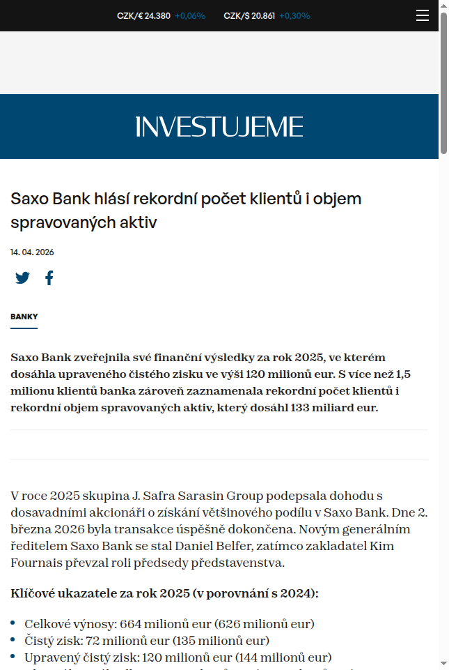 saxo-bank-hlasi-rekordni-pocet-klientu-i-objem-spravovanych-aktiv
