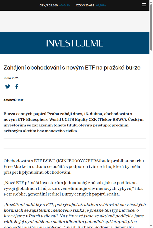 zahajeni-obchodovani-s-novym-etf-na-prazske-burze