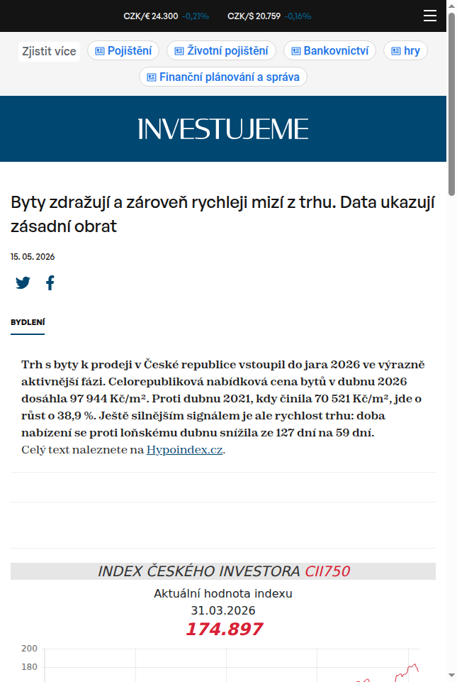 byty-zdrazuji-a-zaroven-rychleji-mizi-z-trhu-data-ukazuji-zasadni-obrat