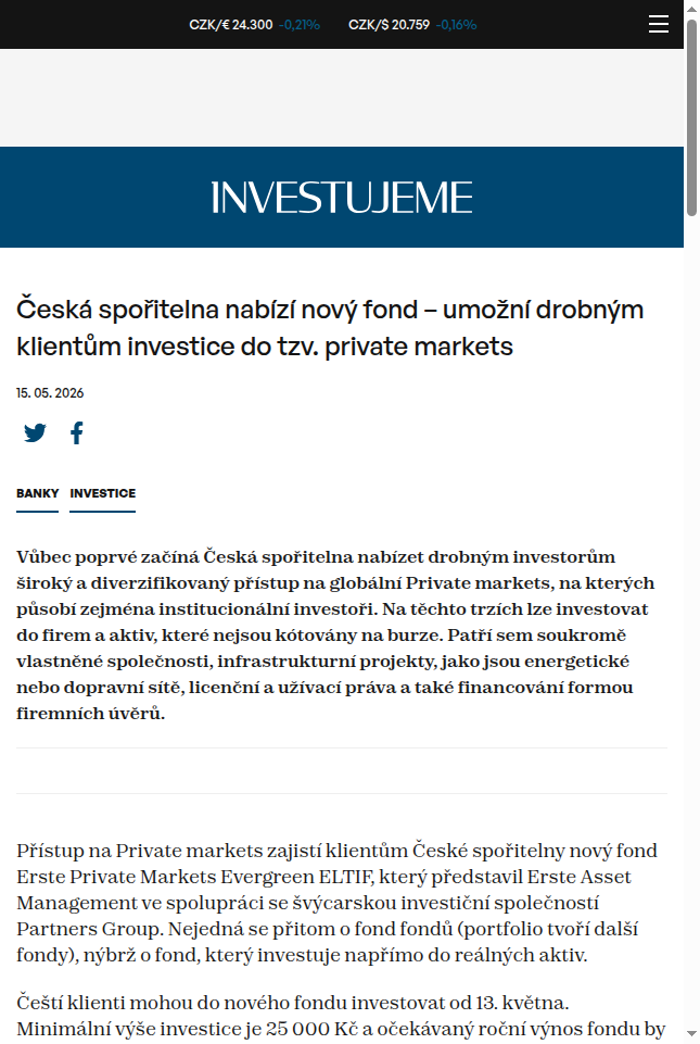 ceska-sporitelna-nabizi-novy-fond-umozni-drobnym-klientum-investice-do-tzv-private-markets