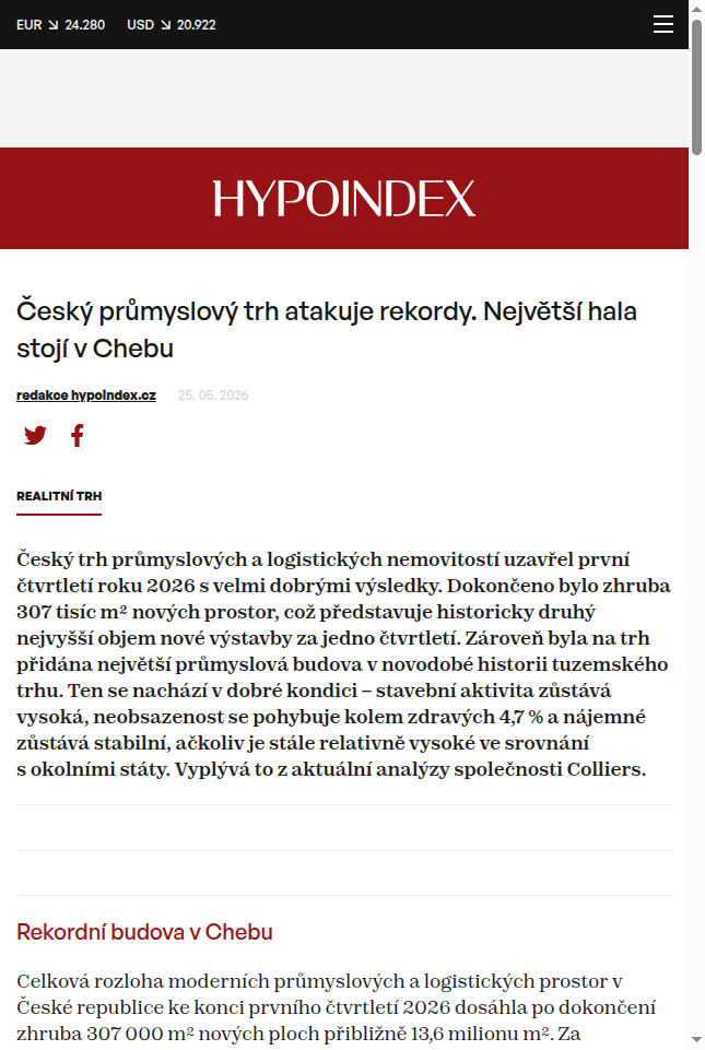 cesky-prumyslovy-trh-atakuje-rekordy-nejvetsi-hala-stoji-v-chebu