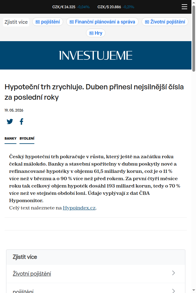 hypotecni-trh-zrychluje-duben-prinesl-nejsilnejsi-cisla-za-posledni-roky