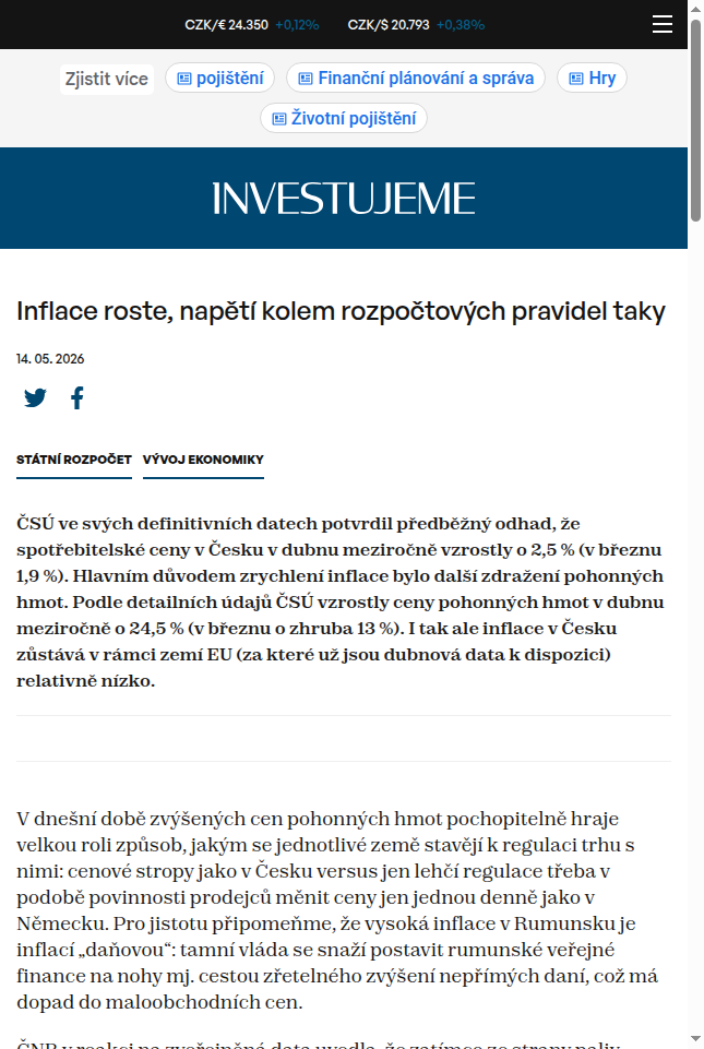 inflace-roste-napeti-kolem-rozpoctovych-pravidel-taky