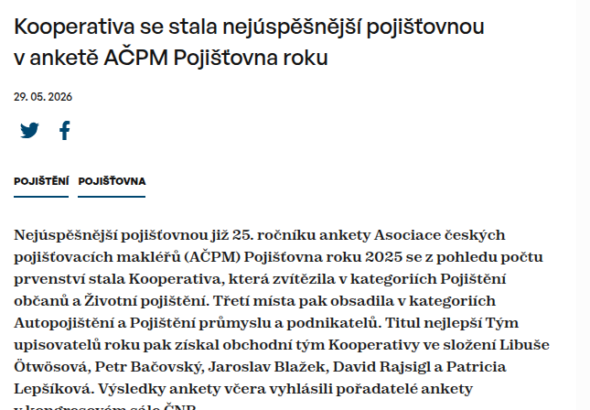 kooperativa-se-stala-nejuspesnejsi-pojistovnou-v-ankete-acpm-pojistovna-roku