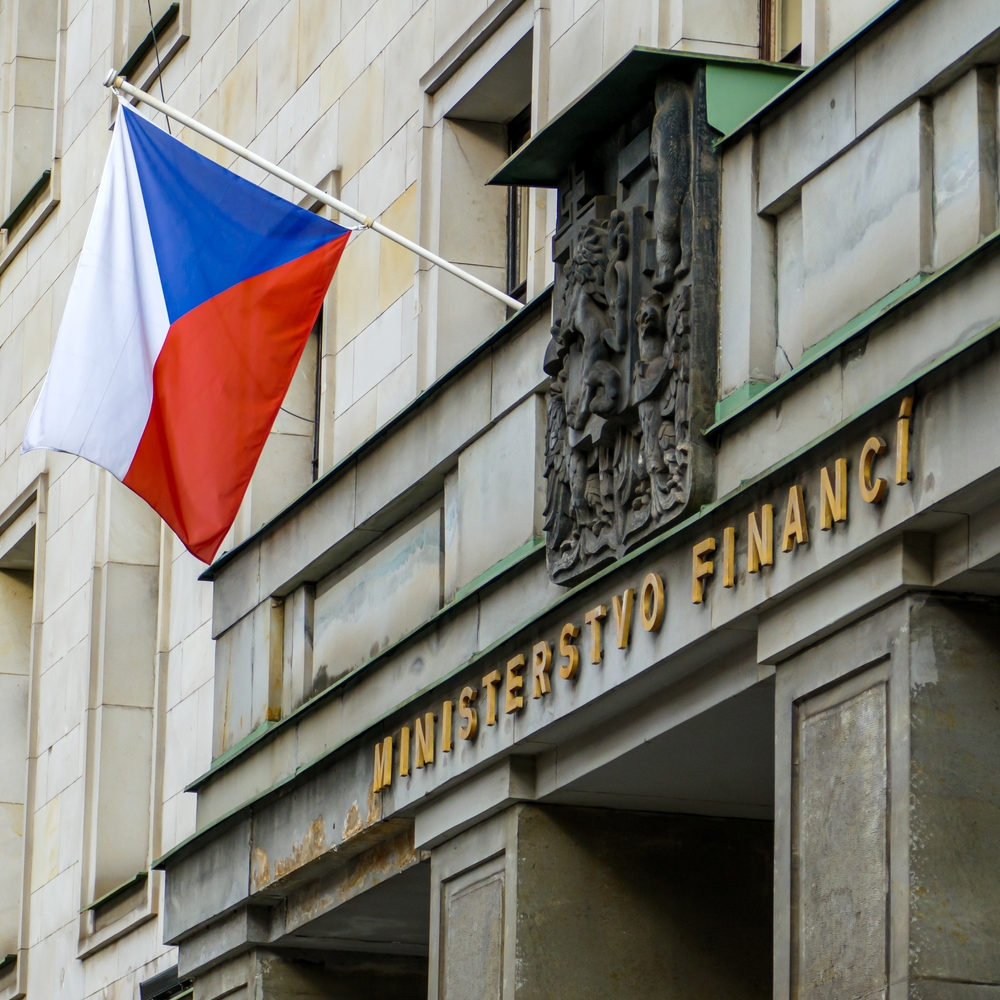 Praha,,Czechia,-,25,September,2022:,Ministry,Of,Finance,Of