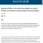skupina-csob-v-1-ctvrtleti-pokracujici-rust-uveru-firmam-na-investice-i-domacnostem-na-nove-bydleni