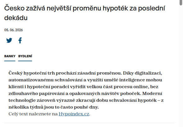 cesko-zaziva-nejvetsi-promenu-hypotek-za-posledni-dekadu