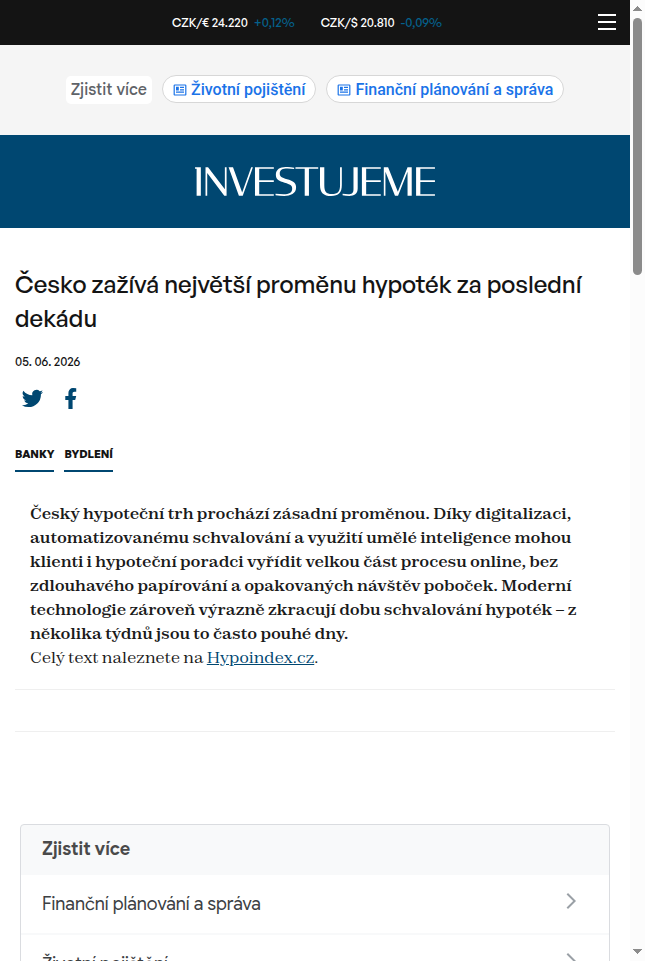 cesko-zaziva-nejvetsi-promenu-hypotek-za-posledni-dekadu