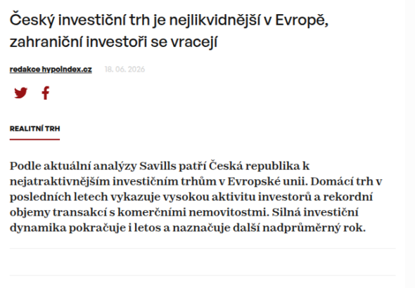 cesky-investicni-trh-je-nejlikvidnejsi-v-evrope-zahranicni-investori-se-vraceji