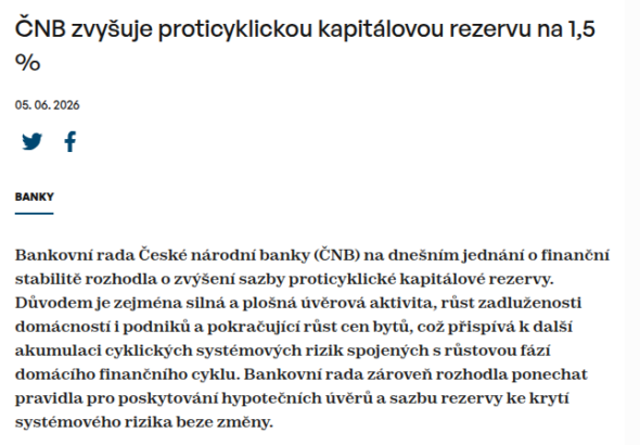 cnb-zvysuje-proticyklickou-kapitalovou-rezervu-na-1-5