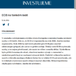 ecb-na-tenkem-lede