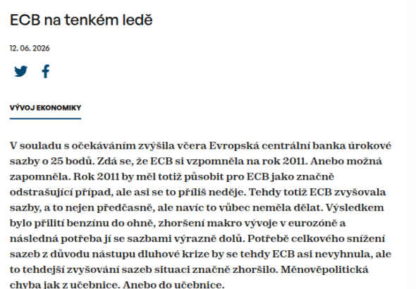 ecb-na-tenkem-lede