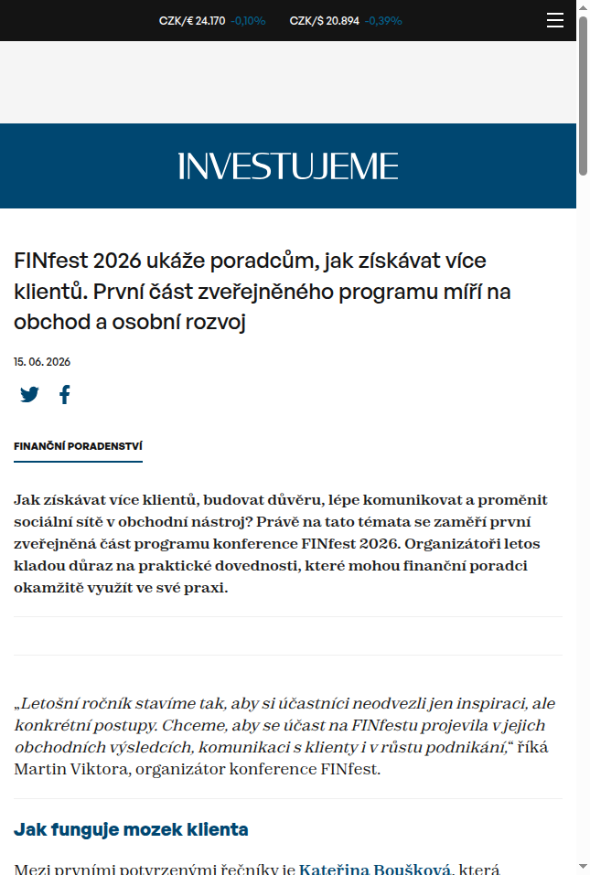 finfest-2026-ukaze-poradcum-jak-ziskavat-vice-klientu-prvni-cast-zverejneneho-programu-miri-na-obchod-a-osobni-rozvoj