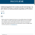 kvetnovy-hypotecni-trh-zvolnil-ale-drzi-silne-tempo-za-pet-mesicu-uz-banky-poskytly-hypoteky-za-179-miliard
