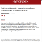 podil-novych-hypotek-s-energetickymi-prukazy-v-prvnim-ctvrtleti-2026-vzrostl-ke-40