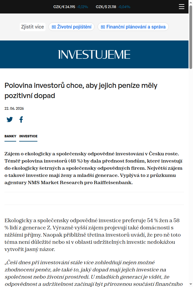 polovina-investoru-chce-aby-jejich-penize-mely-pozitivni-dopad