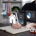 Person,Analyzing,Real,Estate,Dashboard,With,House,Icon,And,Revenue