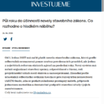 pul-roku-do-ucinnosti-novely-stavebniho-zakona-co-rozhodne-o-hladkem-nabehu