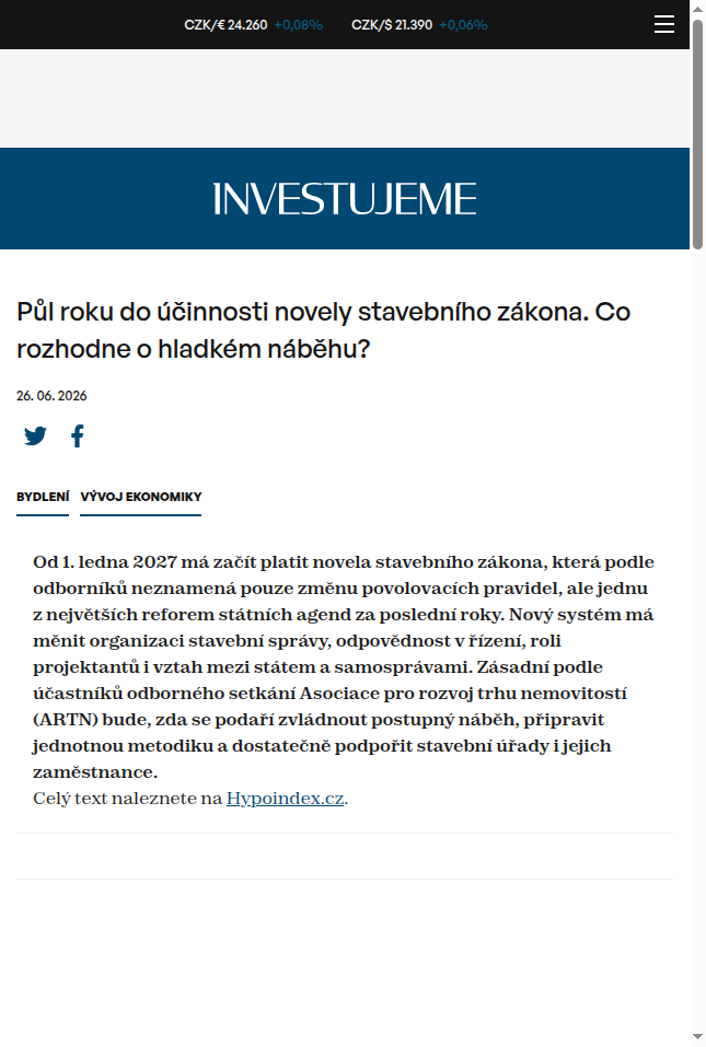 pul-roku-do-ucinnosti-novely-stavebniho-zakona-co-rozhodne-o-hladkem-nabehu