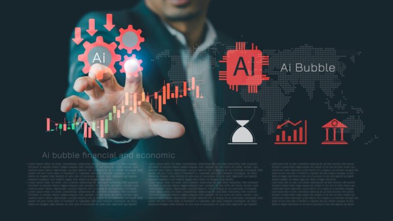 Ai,Bubble,Concept,Representing,Global,Financial,Risk,And,Market,Speculation