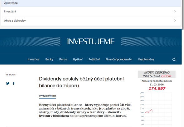 dividendy-poslaly-bezny-ucet-platebni-bilance-do-zaporu