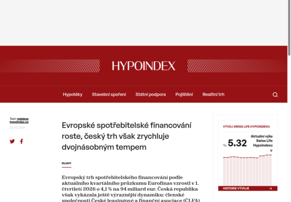 evropske-spotrebitelske-financovani-roste-cesky-trh-vsak-zrychluje-dvojnasobnym-tempem