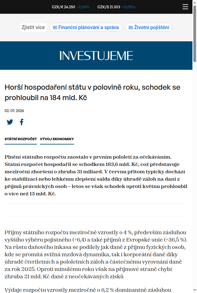 horsi-hospodareni-statu-v-polovine-roku-schodek-se-prohloubil-na-184-mld-kc