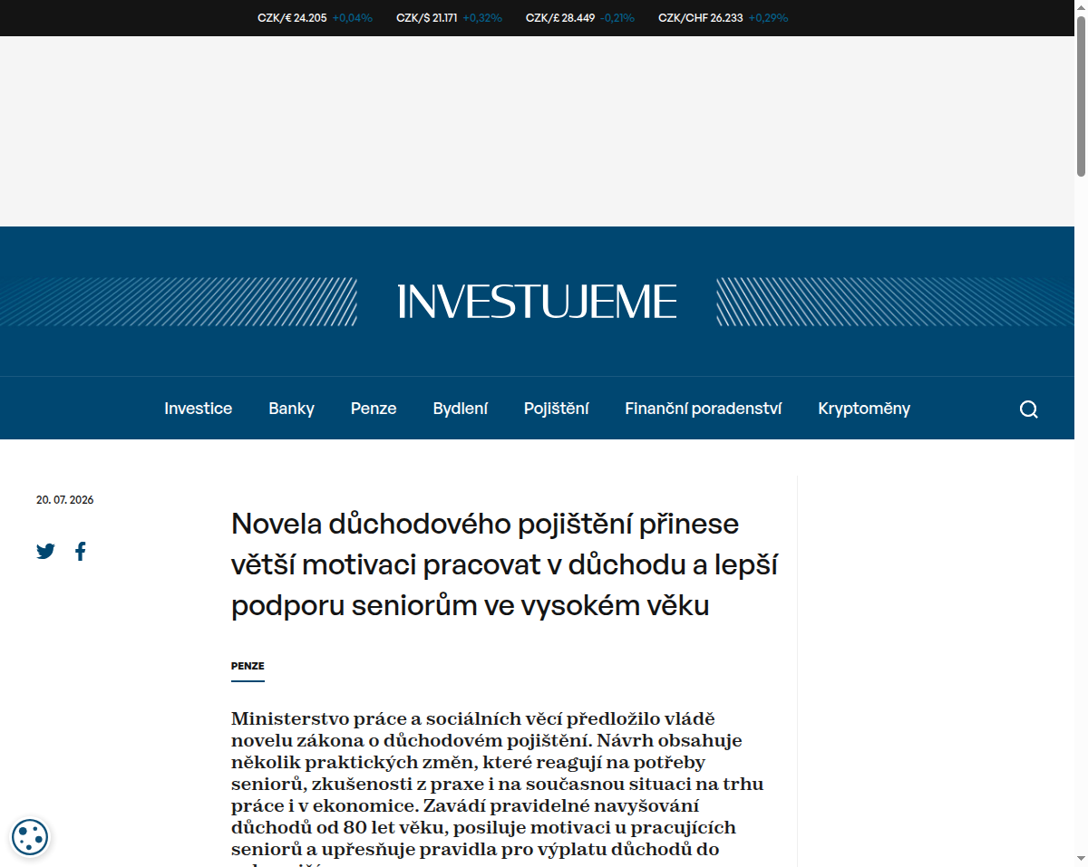 novela-duchodoveho-pojisteni-prinese-vetsi-motivaci-pracovat-v-duchodu-a-lepsi-podporu-seniorum-ve-vysokem-veku