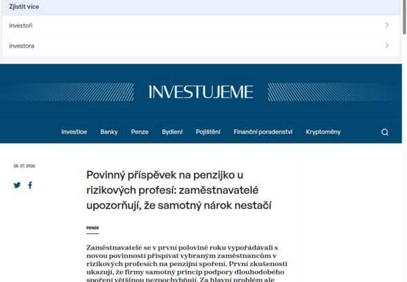 povinny-prispevek-na-penzijko-u-rizikovych-profesi-zamestnavatele-upozornuji-ze-samotny-narok-nestaci
