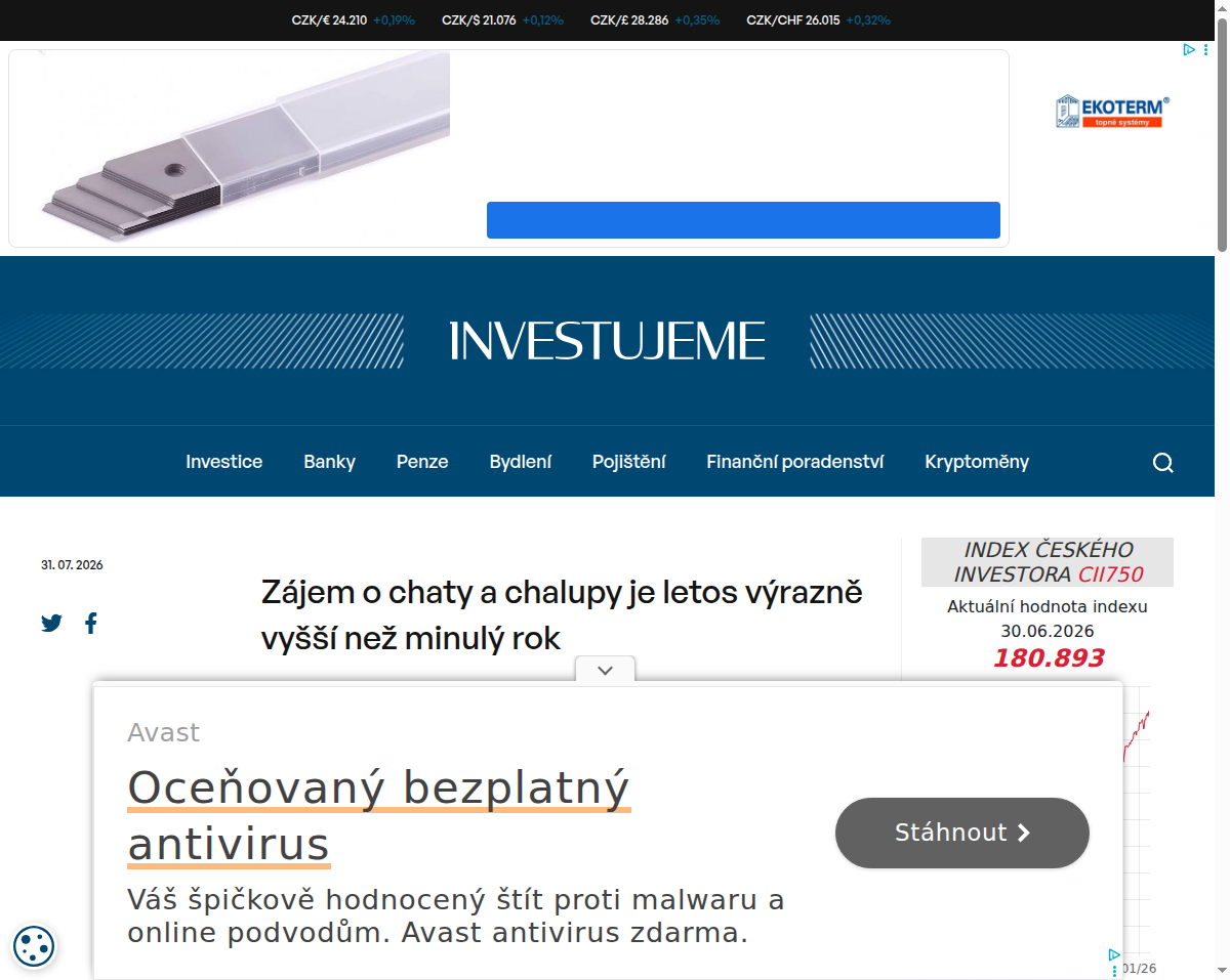 zajem-o-chaty-a-chalupy-je-letos-vyrazne-vyssi-nez-minuly-rok