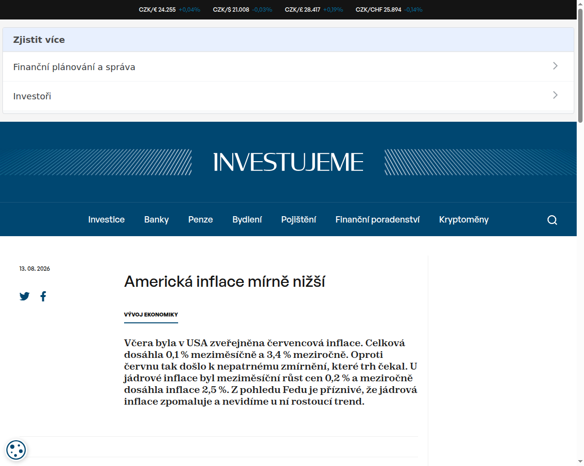 americka-inflace-mirne-nizsi