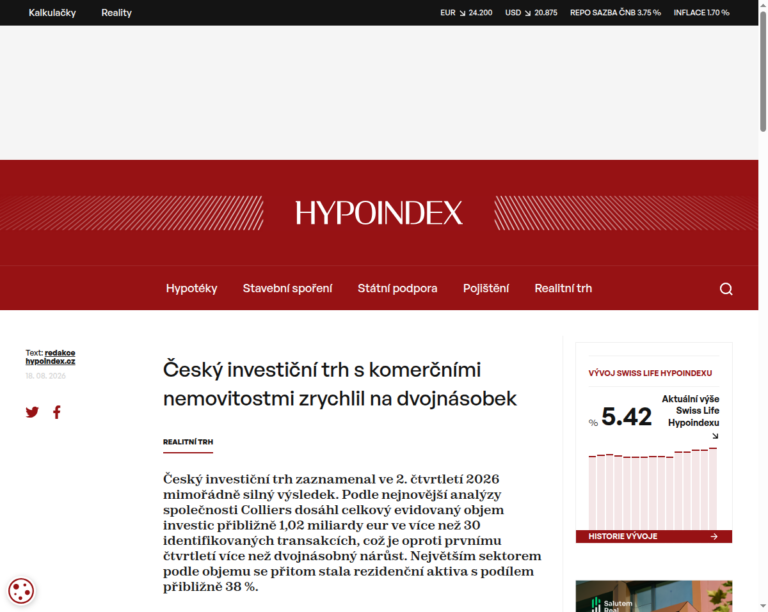 cesky-investicni-trh-s-komercnimi-nemovitostmi-zrychlil-na-dvojnasobek