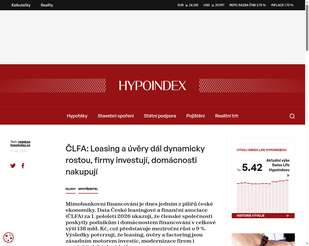 clfa-leasing-a-uvery-dal-dynamicky-rostou-firmy-investuji-domacnosti-nakupuji-1