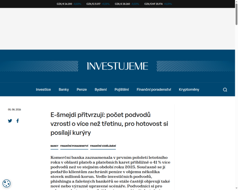 e-smejdi-pritvrzuji-pocet-podvodu-vzrostl-o-vice-nez-tretinu-pro-hotovost-si-posilaji-kuryry