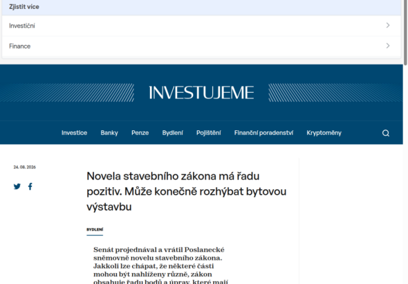 novela-stavebniho-zakona-ma-radu-pozitiv-muze-konecne-rozhybat-bytovou-vystavbu