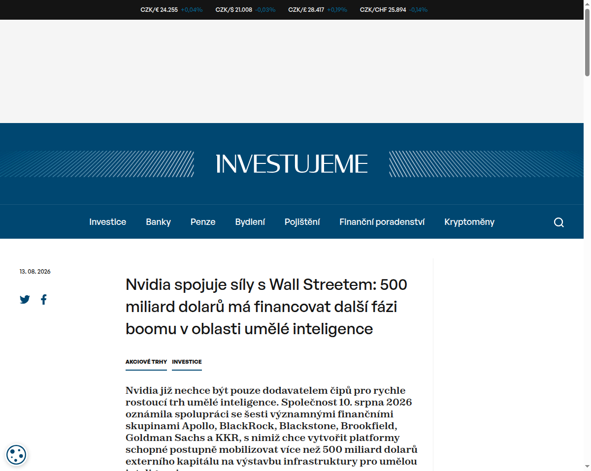 nvidia-spojuje-sily-s-wall-streetem-500-miliard-dolaru-ma-financovat-dalsi-fazi-boomu-v-oblasti-umele-inteligence