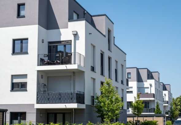 Modern,Multifamily,Residential,Buildings,Seen,In,Germany
