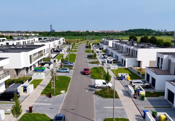 Townhouse,House,New,District,Modern,Architecture,Wroclaw,Poland
