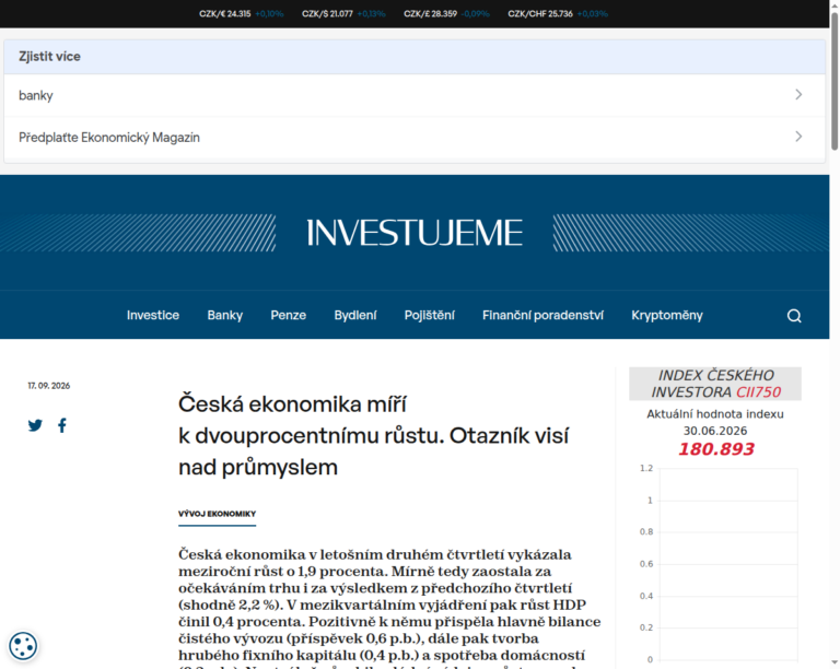 ceska-ekonomika-miri-k-dvouprocentnimu-rustu-otaznik-visi-nad-prumyslem