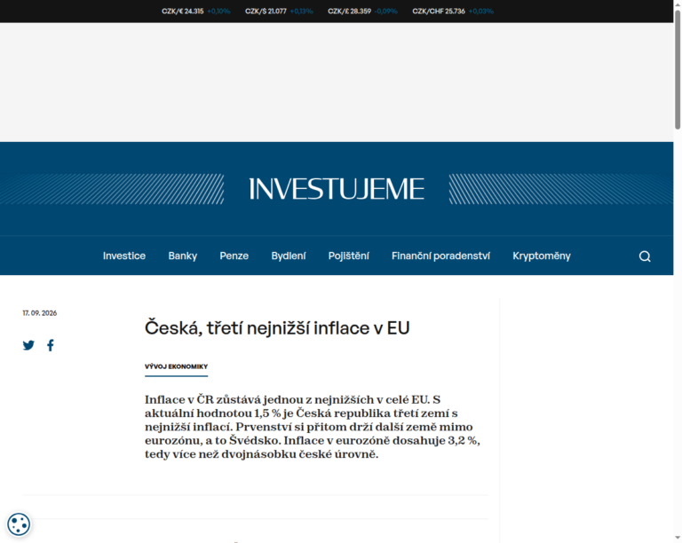 ceska-treti-nejnizsi-inflace-v-eu