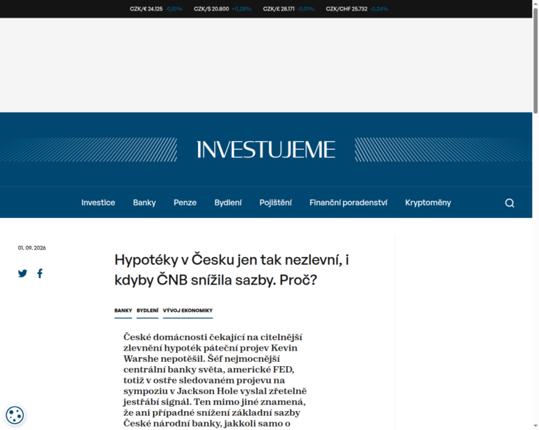 hypoteky-v-cesku-jen-tak-nezlevni-i-kdyby-cnb-snizila-sazby-proc